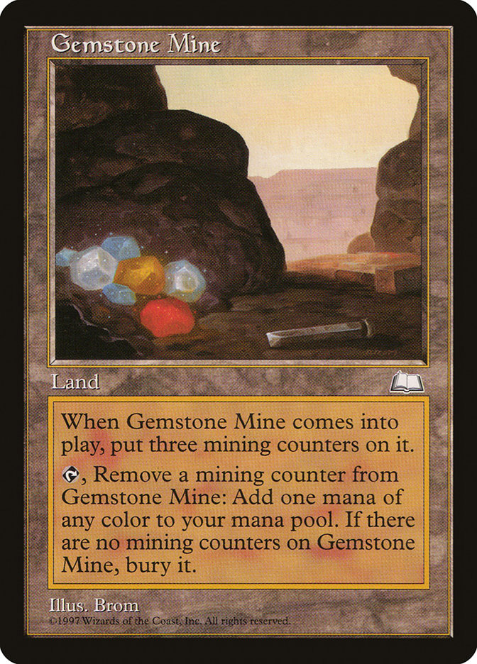 Gemstone Mine [Weatherlight] | Black Swamp Games