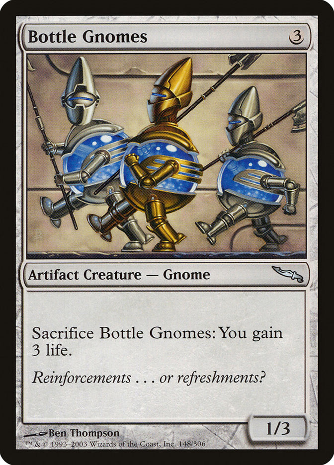 Bottle Gnomes [Mirrodin] | Black Swamp Games