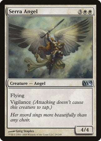 Serra Angel [Magic 2010] | Black Swamp Games