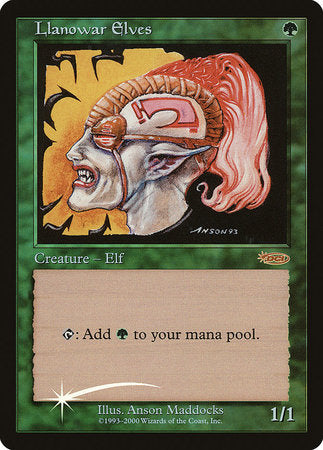 Llanowar Elves [Friday Night Magic 2000] | Black Swamp Games