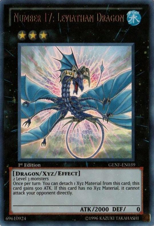 Number 17: Leviathan Dragon [GENF-EN039] Ultra Rare | Black Swamp Games