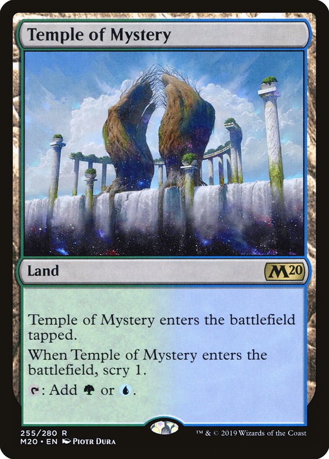 Temple of Mystery [Core Set 2020] | Black Swamp Games