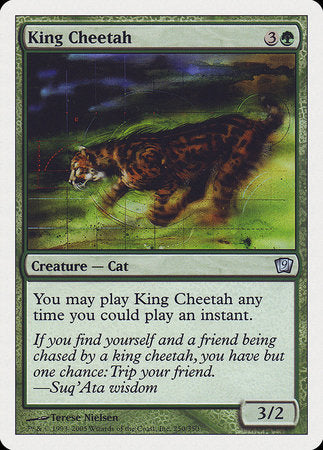 King Cheetah [Ninth Edition] | Black Swamp Games