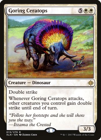 Goring Ceratops [Ixalan] | Black Swamp Games