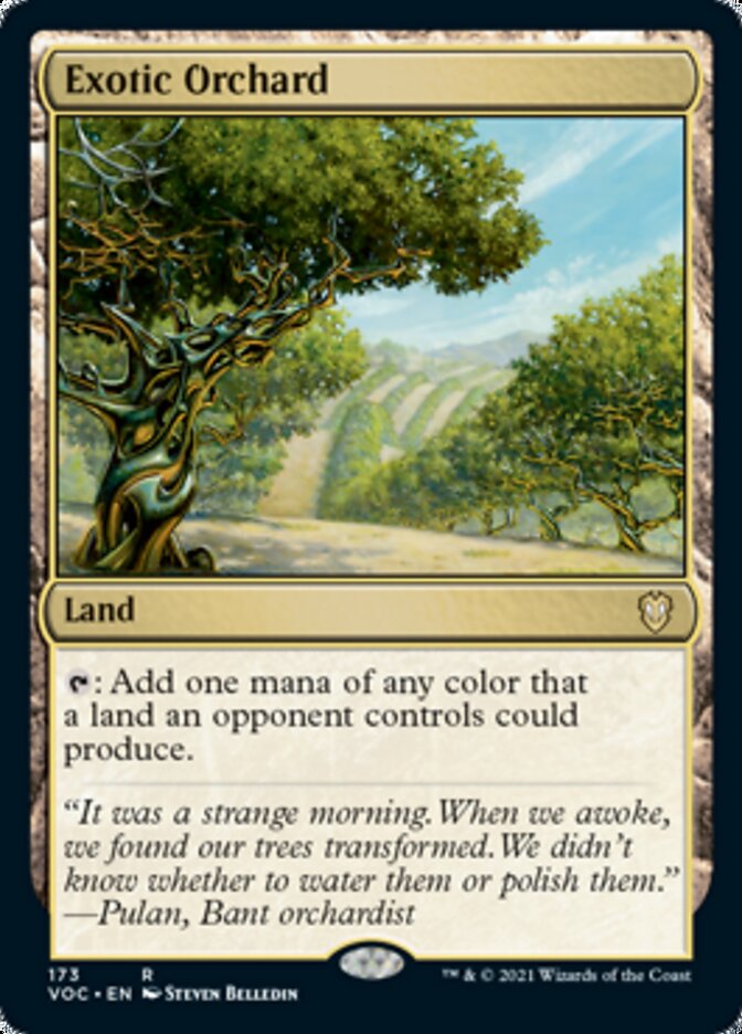 Exotic Orchard [Innistrad: Crimson Vow Commander] | Black Swamp Games