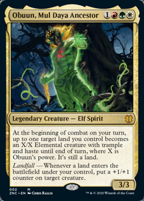 Obuun, Mul Daya Ancestor [Commander: Zendikar Rising] | Black Swamp Games