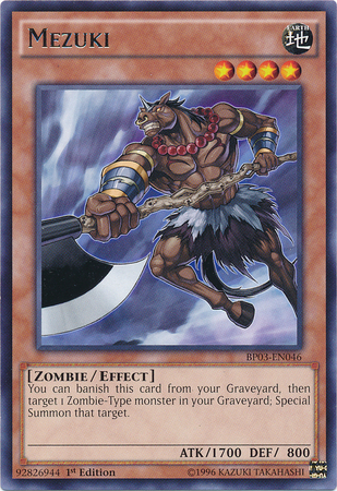 Mezuki [BP03-EN046] Rare | Black Swamp Games