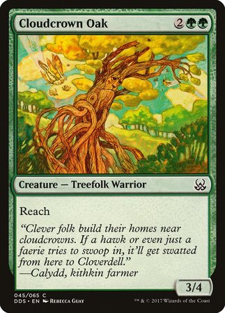 Cloudcrown Oak [Duel Decks: Mind vs. Might] | Black Swamp Games