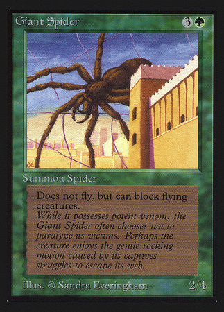 Giant Spider (CE) [Collectors’ Edition] | Black Swamp Games