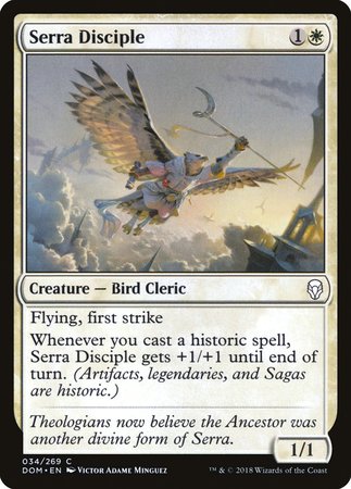 Serra Disciple [Dominaria] | Black Swamp Games