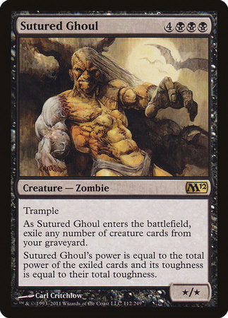 Sutured Ghoul [Magic 2012] | Black Swamp Games