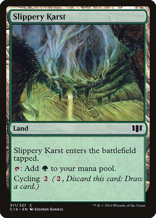 Slippery Karst [Commander 2014] | Black Swamp Games