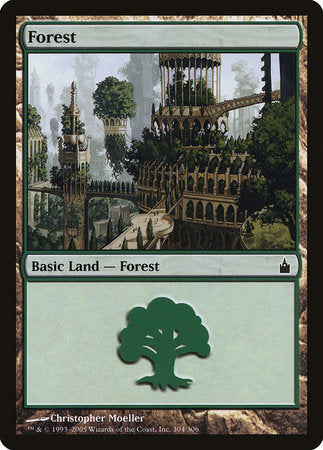 Forest (304) [Ravnica: City of Guilds] | Black Swamp Games