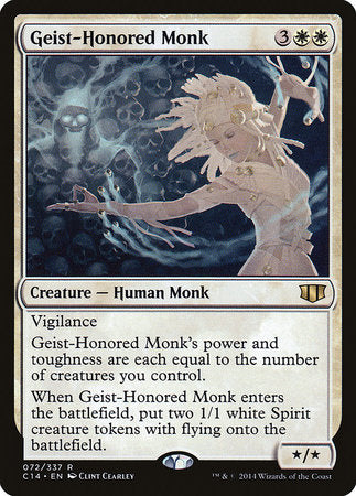 Geist-Honored Monk [Commander 2014] | Black Swamp Games