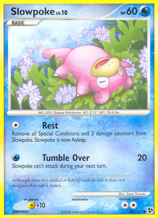 Slowpoke (82/106) [Diamond & Pearl: Great Encounters] | Black Swamp Games