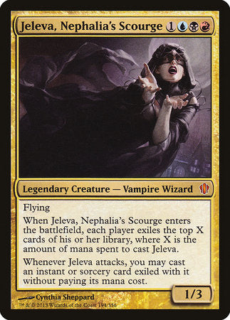 Jeleva, Nephalia's Scourge [Commander 2013] | Black Swamp Games
