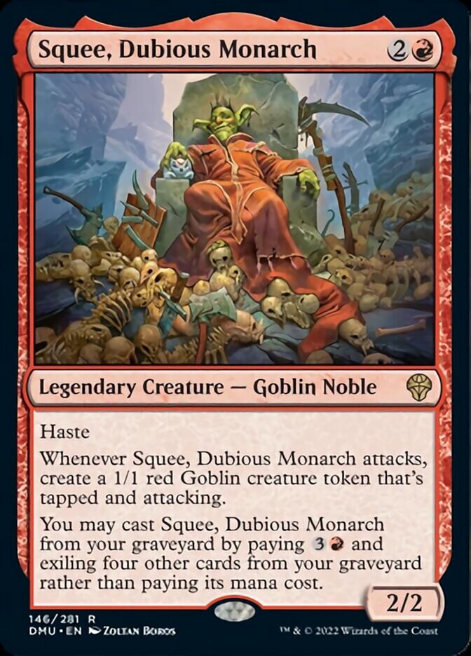 Squee, Dubious Monarch [Dominaria United] | Black Swamp Games