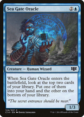 Sea Gate Oracle [Commander 2014] | Black Swamp Games