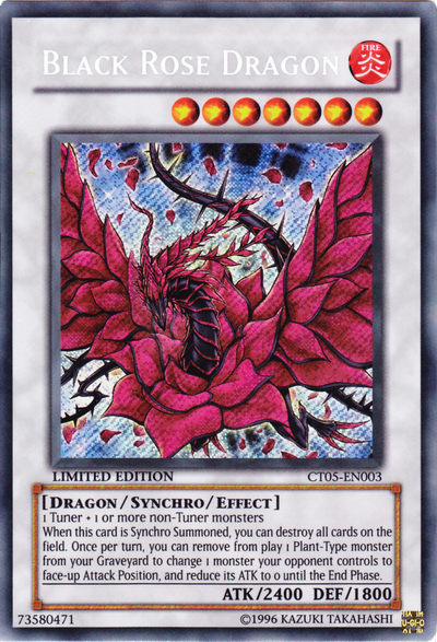 Black Rose Dragon [CT05-EN003] Secret Rare | Black Swamp Games