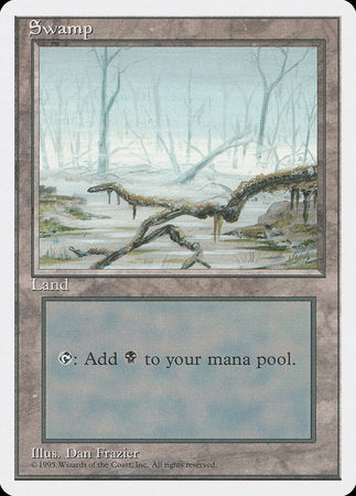 Swamp (A) [Fourth Edition] | Black Swamp Games