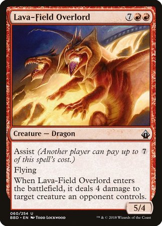 Lava-Field Overlord [Battlebond] | Black Swamp Games