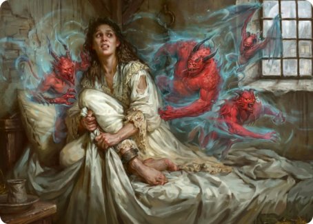 Eruth, Tormented Prophet Art Card [Innistrad: Crimson Vow Art Series] | Black Swamp Games