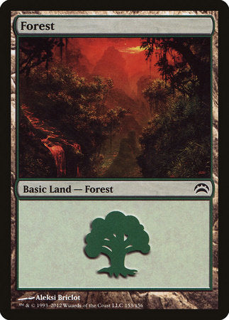 Forest (153) [Planechase 2012] | Black Swamp Games