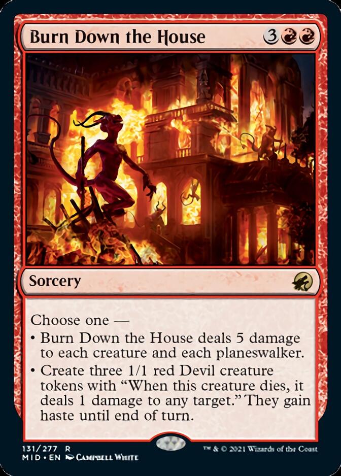 Burn Down the House [Innistrad: Midnight Hunt] | Black Swamp Games