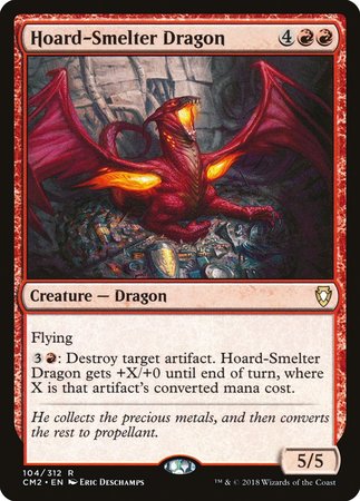 Hoard-Smelter Dragon [Commander Anthology Volume II] | Black Swamp Games
