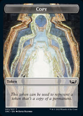 Manifest // Copy Double-sided Token [Streets of New Capenna Commander Tokens] | Black Swamp Games