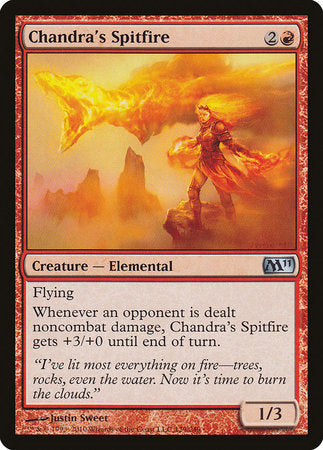 Chandra's Spitfire [Magic 2011] | Black Swamp Games