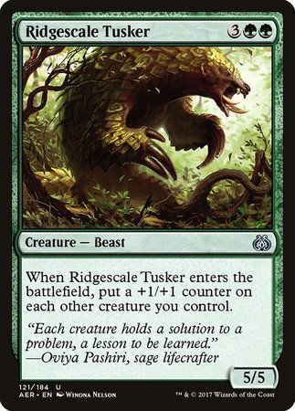 Ridgescale Tusker [Aether Revolt] | Black Swamp Games