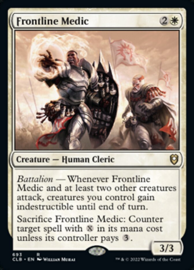 Frontline Medic [Commander Legends: Battle for Baldur's Gate] | Black Swamp Games