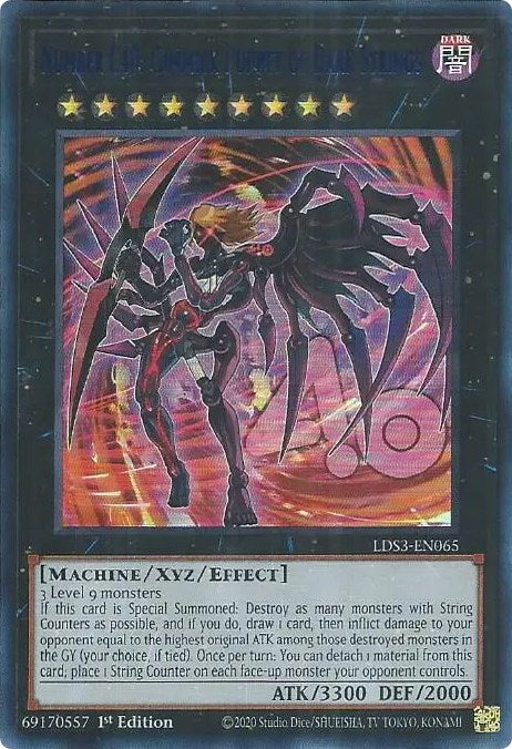 Number C40: Gimmick Puppet of Dark Strings (Blue) [LDS3-EN065] Ultra Rare | Black Swamp Games