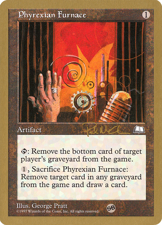 Phyrexian Furnace (Paul McCabe) (SB) [World Championship Decks 1997] | Black Swamp Games