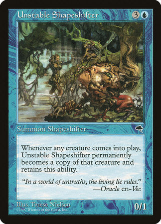 Unstable Shapeshifter [Tempest] | Black Swamp Games