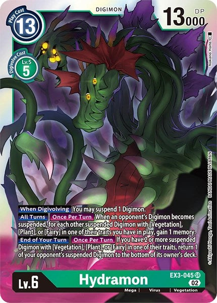 Hydramon [EX3-045] [Revision Pack Cards] | Black Swamp Games