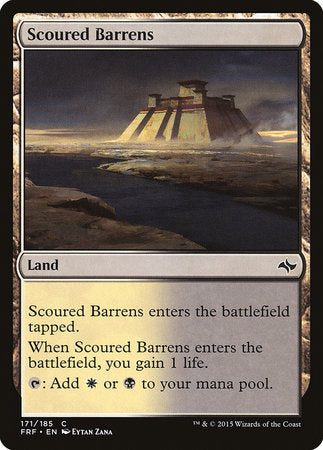 Scoured Barrens [Fate Reforged] | Black Swamp Games