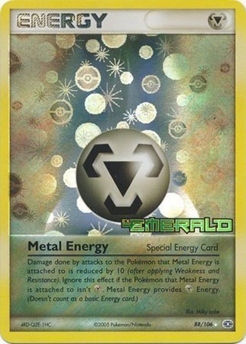 Metal Energy (88/106) (Stamped) [EX: Emerald] | Black Swamp Games