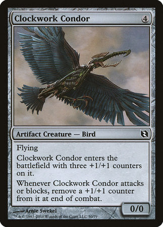 Clockwork Condor [Duel Decks: Elspeth vs. Tezzeret] | Black Swamp Games