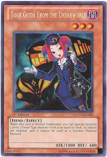 Tour Guide From the Underworld [EXVC-EN084] Secret Rare | Black Swamp Games
