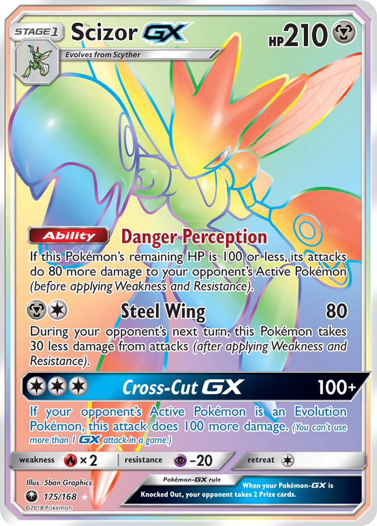 Scizor GX (175/168) [Sun & Moon: Celestial Storm] | Black Swamp Games