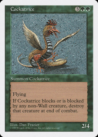 Cockatrice [Fifth Edition] | Black Swamp Games