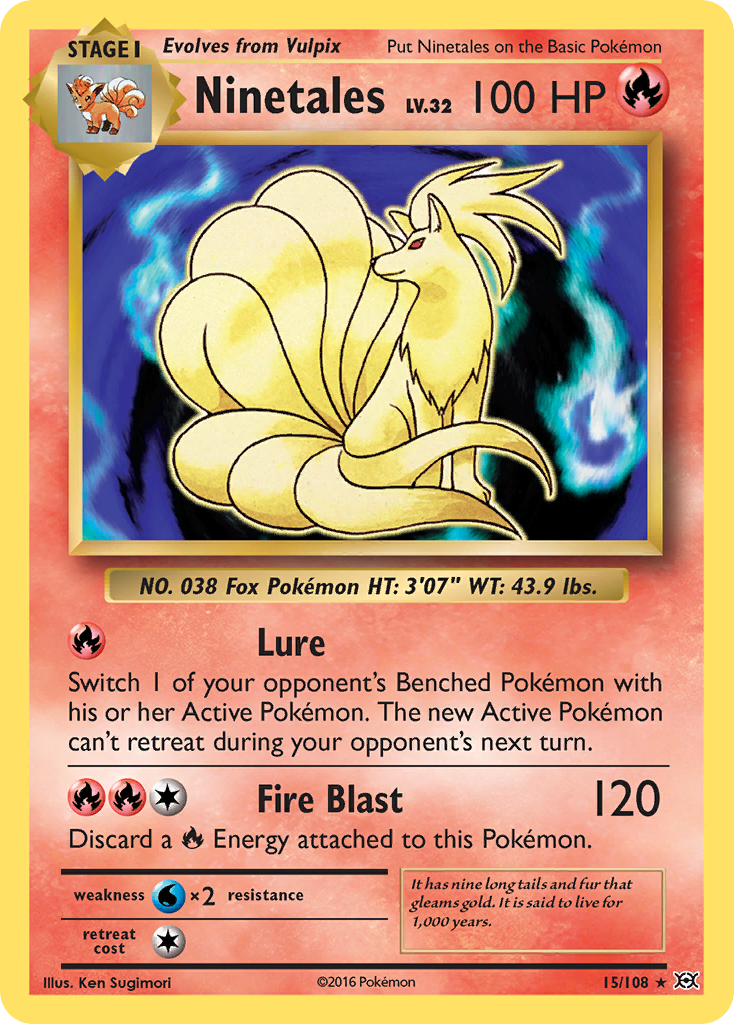 Ninetales (15/108) [XY: Evolutions] | Black Swamp Games