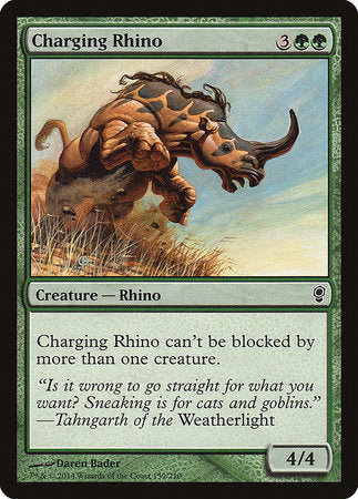 Charging Rhino [Conspiracy] | Black Swamp Games