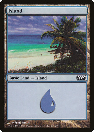 Island (237) [Magic 2010] | Black Swamp Games