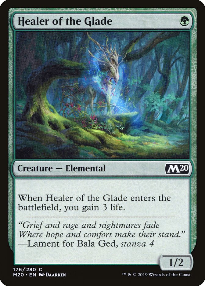 Healer of the Glade [Core Set 2020] | Black Swamp Games