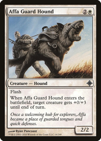 Affa Guard Hound [Rise of the Eldrazi] | Black Swamp Games