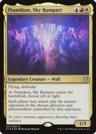 Pramikon, Sky Rampart [Commander 2019] | Black Swamp Games