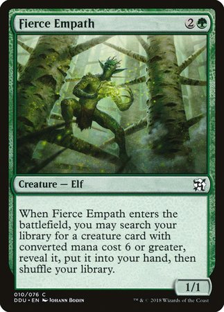 Fierce Empath [Duel Decks: Elves vs. Inventors] | Black Swamp Games